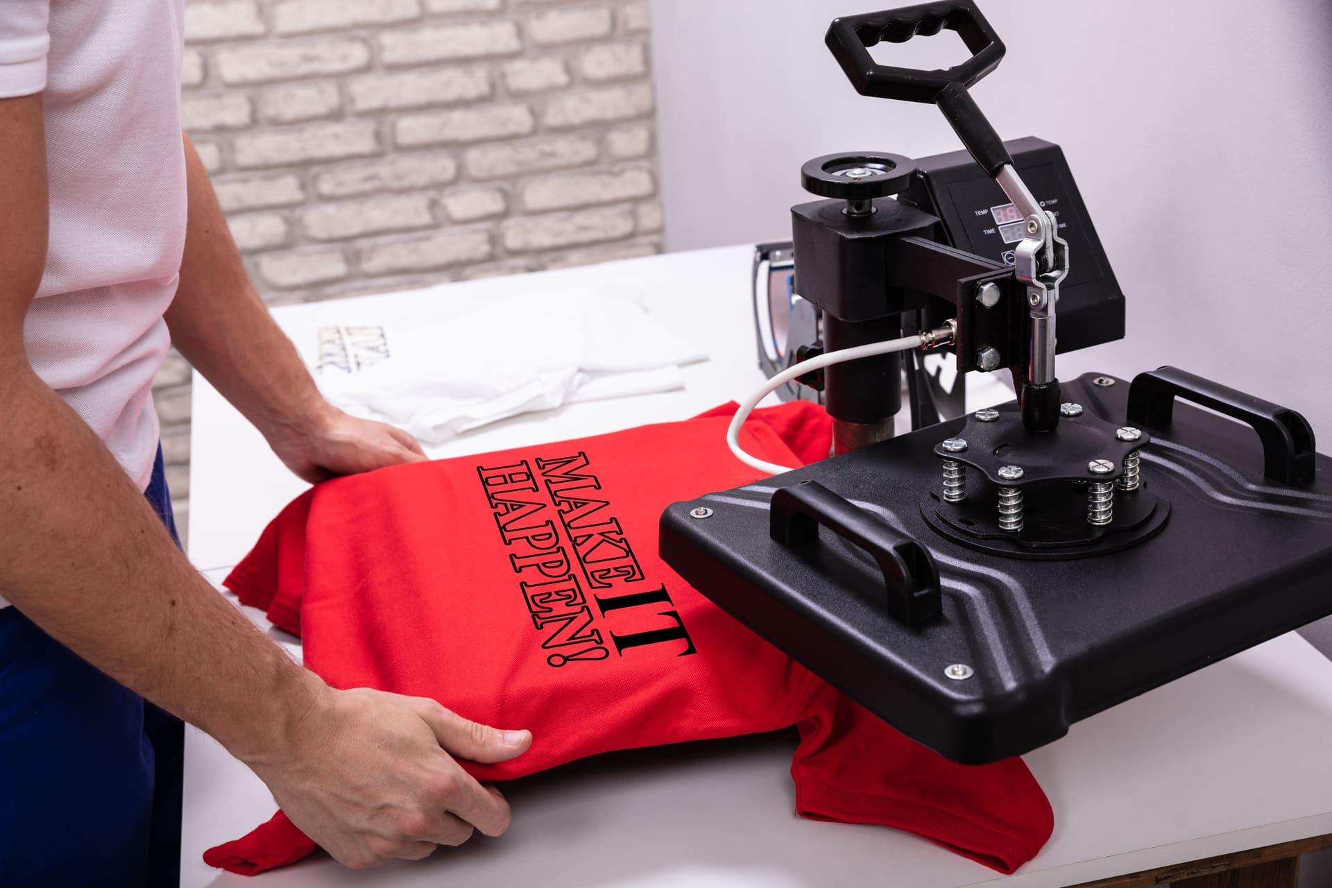Impressão de alta qualidade em camiseta personalizada.
